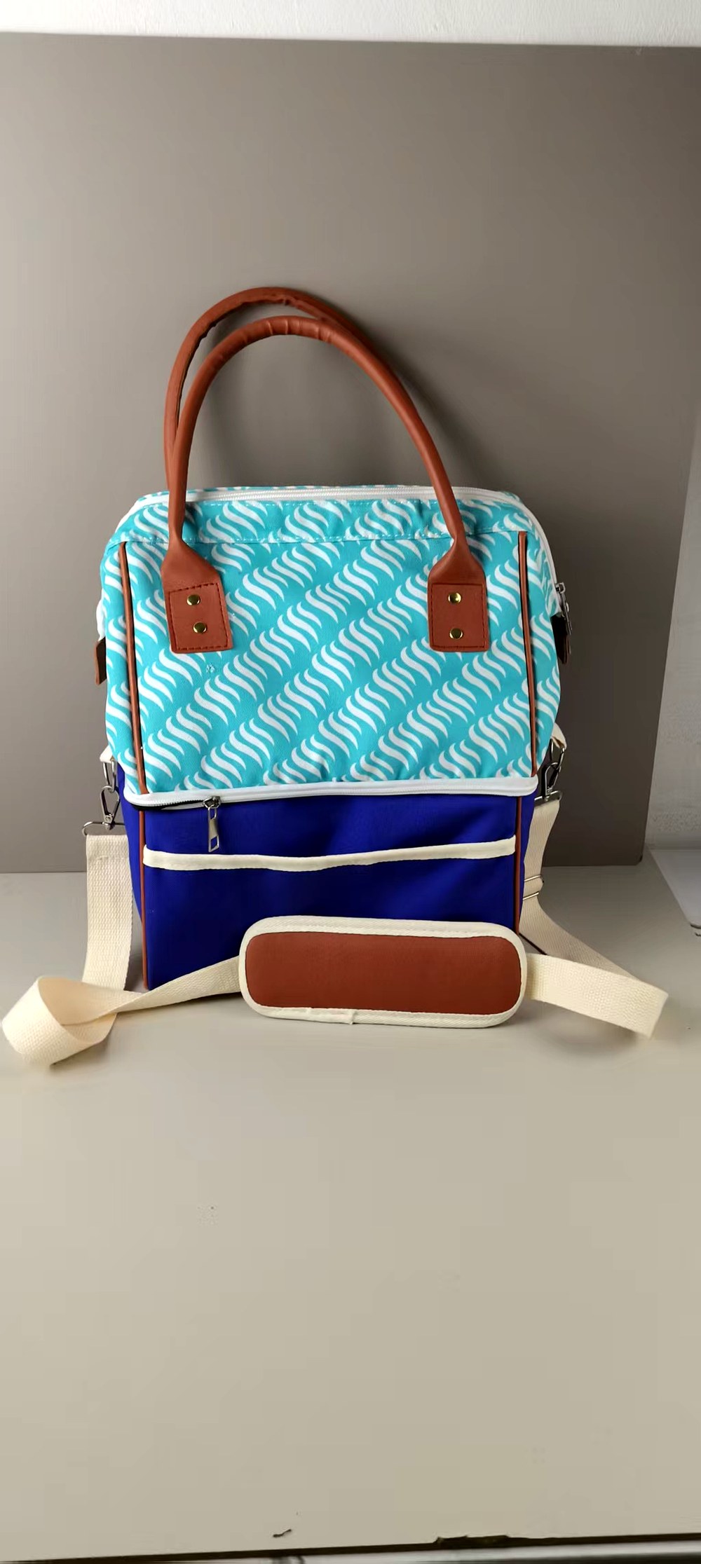 double layer lunch bag