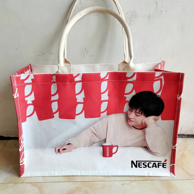 jute gift bags printing